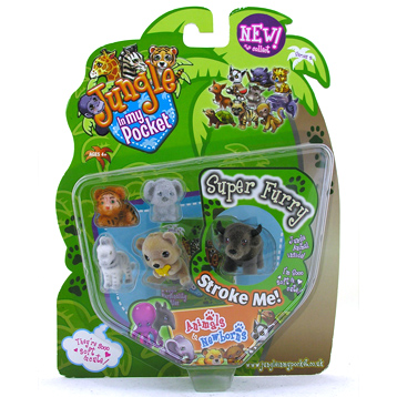Jungle in My Pocket 5 Pack