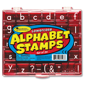 Lowercase Alphabet Stamps