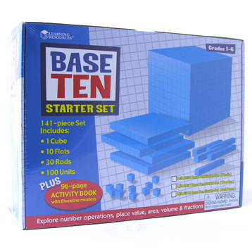 Plastic Base Ten Starter Set