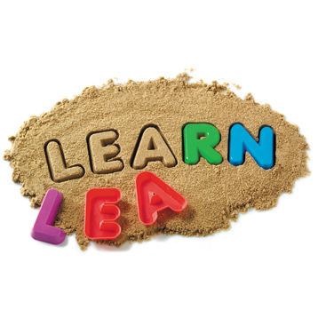Uppercase Alphabet Sand Moulds