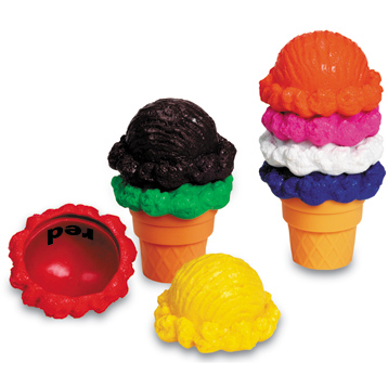 Rainbow Colour Cones