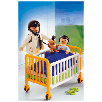 Pediatrician With Patient 4406