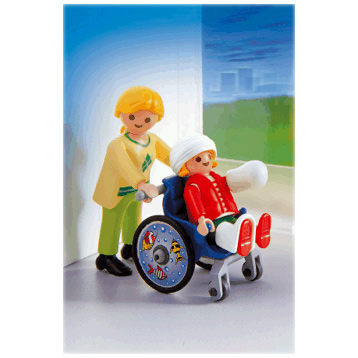 Child With Wheelchair 4407