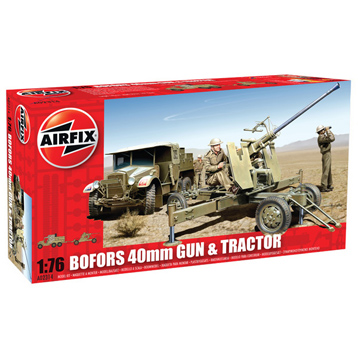 Bofors 40mm Gun & Tractor