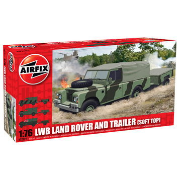 LWB Landrover Soft Top & Trailer