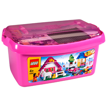 Large Pink Brick Box