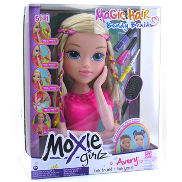 Moxie Girlz Bendy Braidz Torso