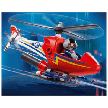 Fire Fighting Helicopter 4824