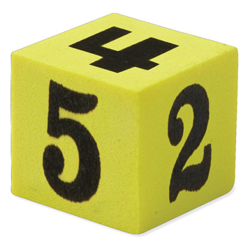 Soft Foam Number Dice (Set of 200)