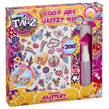 Body Tagz Body Art Glitzy Kit