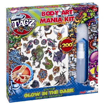Body Tagz Body Art Mania Kit