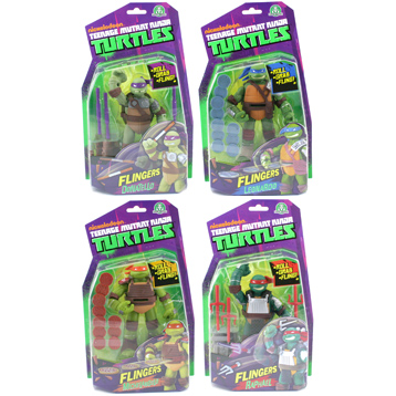 deluxe flingers figures from teenage mutant ninja turtles deluxe flingers figures from teenage mutant ninja turtles
