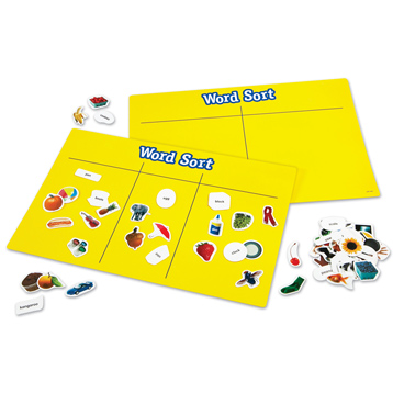 Write & Wipe Word Sorts Activity Set